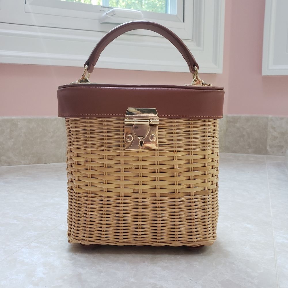 NEW Rattan Woven Bag